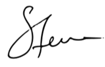 Steve Signiture